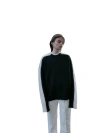 Suéter mujer primavera diseño sentido nicho chic diseño sentido pequeña fragancia estilo corto negro legging top Item Picture